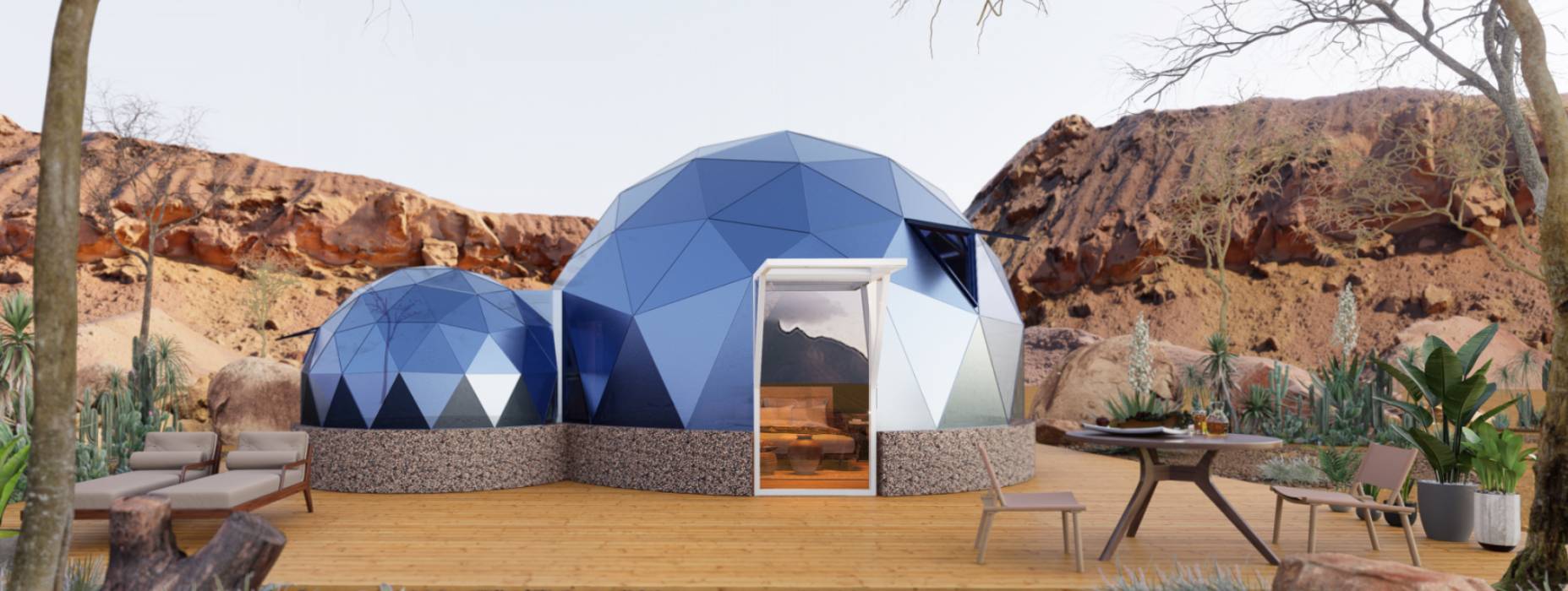 柳北区球形智能光伏玻璃星空房